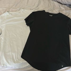 YoungLA Scallop Tee - selling both black and beige color - Large